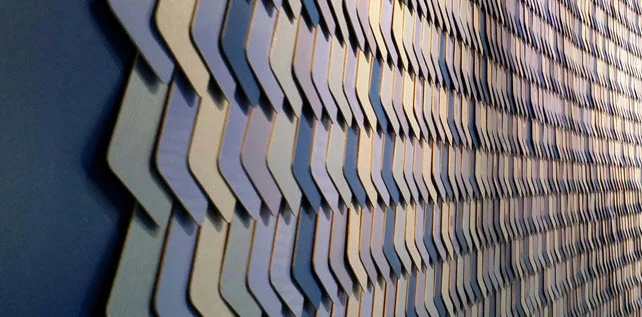 texture wall design commercial interior